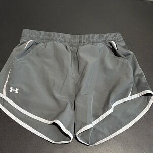 Under Armour Women's Charcoal Athletic Shorts